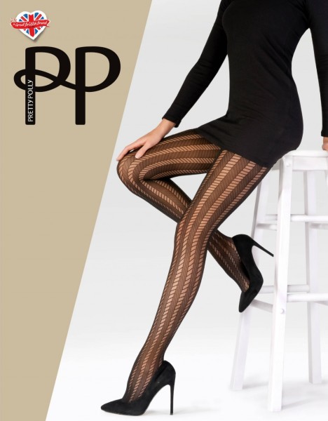 Pretty Polly - Zigzag Pattern Tights